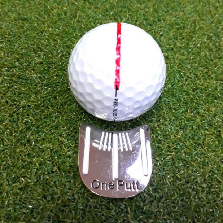 Golf高爾夫金屬瞄准線帽夾 三線瞄準球標 (款式隨機出貨)【GF01005】 4