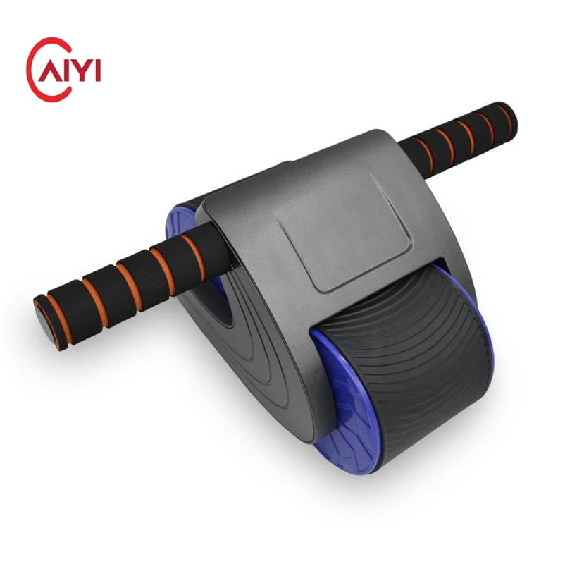 【CAIYI 凱溢】Caiyi 高階版智能計數靜音健腹輪 電子智能計數 回彈健腹輪 滾輪健腹輪 健身滾輪 7
