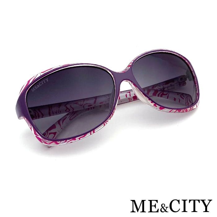 【ME&CITY】 皇室風格紋路簡約太陽眼鏡 抗UV (ME 120001 H432) 7