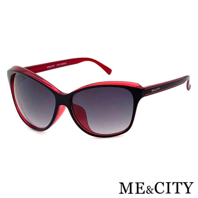 【ME&CITY】 極簡約雙色時尚太陽眼鏡 抗UV (ME120024 J021) 17