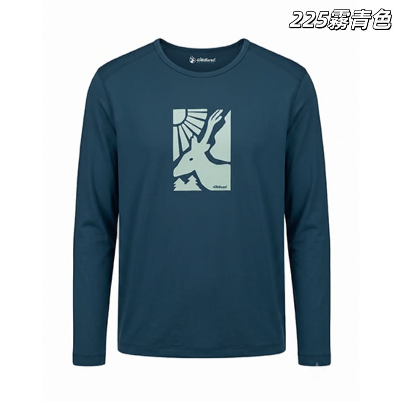 登山屋【WILDLAND 】荒野男輕量鍺纖維圖騰衫W2632 (四色) 4