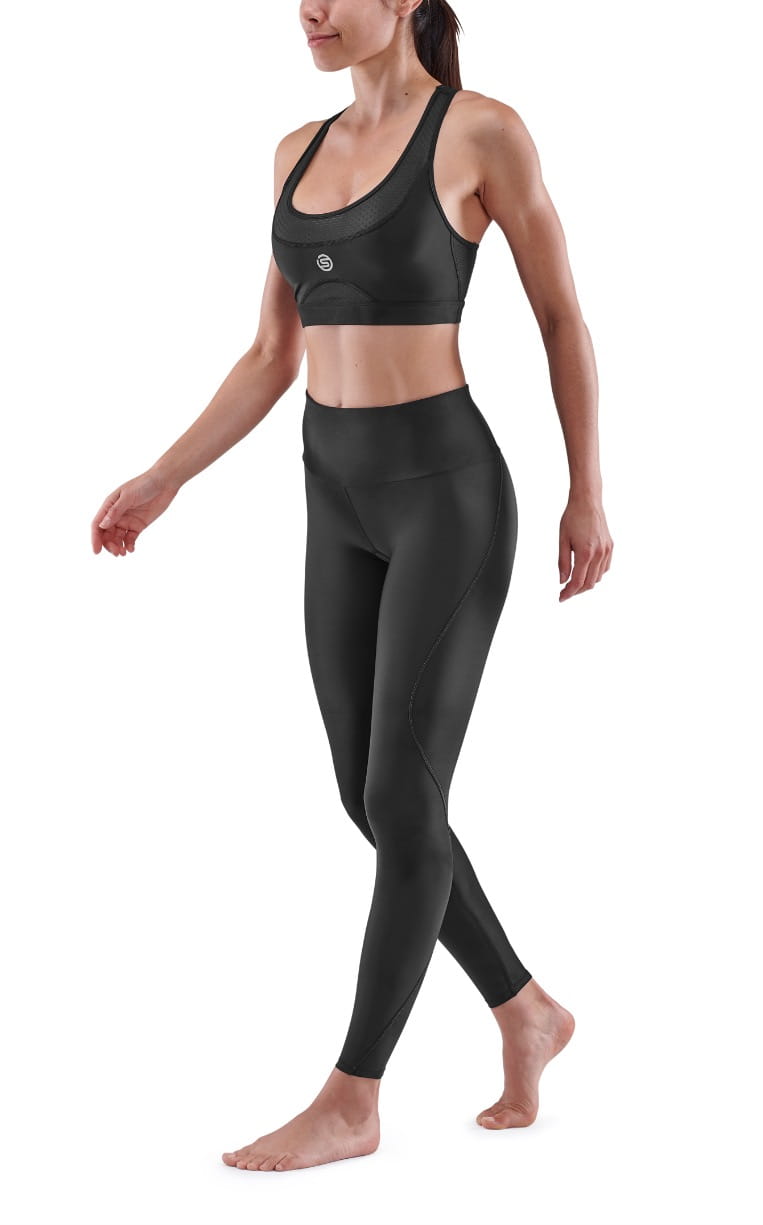 【澳洲SKINS壓縮服飾】澳洲SKINS-3系列訓練級壓縮長褲(女)ST4030039黑色 8