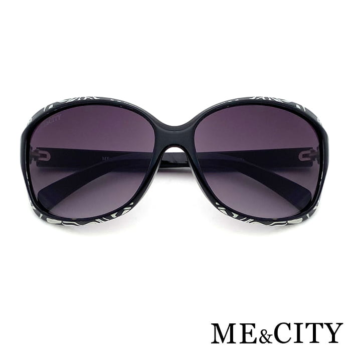 【ME&CITY】 皇室風格紋路簡約太陽眼鏡 抗UV (ME 120001 L400) 2