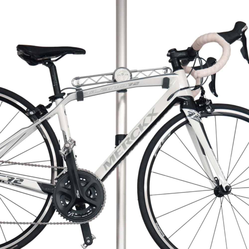 彈簧加載伸縮長度多層雙自行車展示架 1