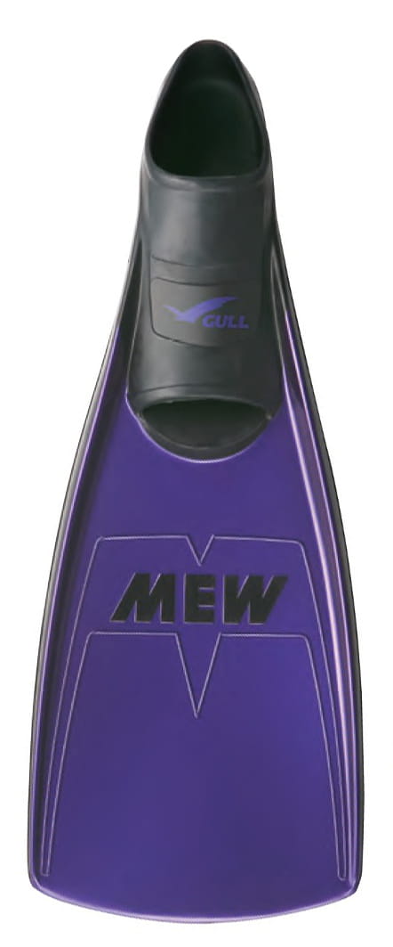 Made in Japan GULL MEW Fin 套腳式蛙鞋 表面鍍膜 紫 S 0