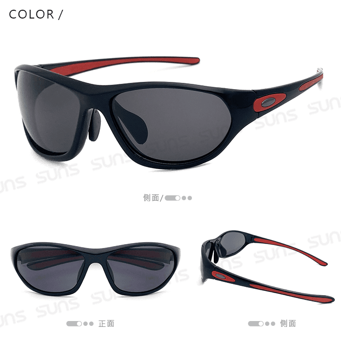 【suns】運動偏光眼鏡 可調式鼻墊 防滑設計/包覆性好 抗UV400 S4023 6