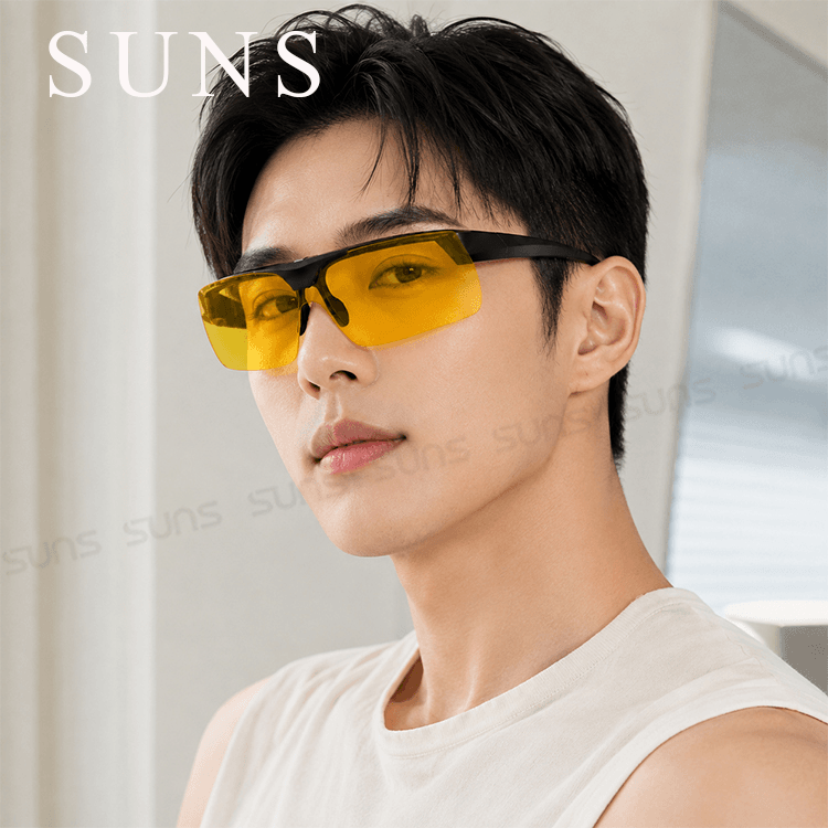 【suns】MIT上翻式夜視偏光鏡 抗UV (可套式) 2
