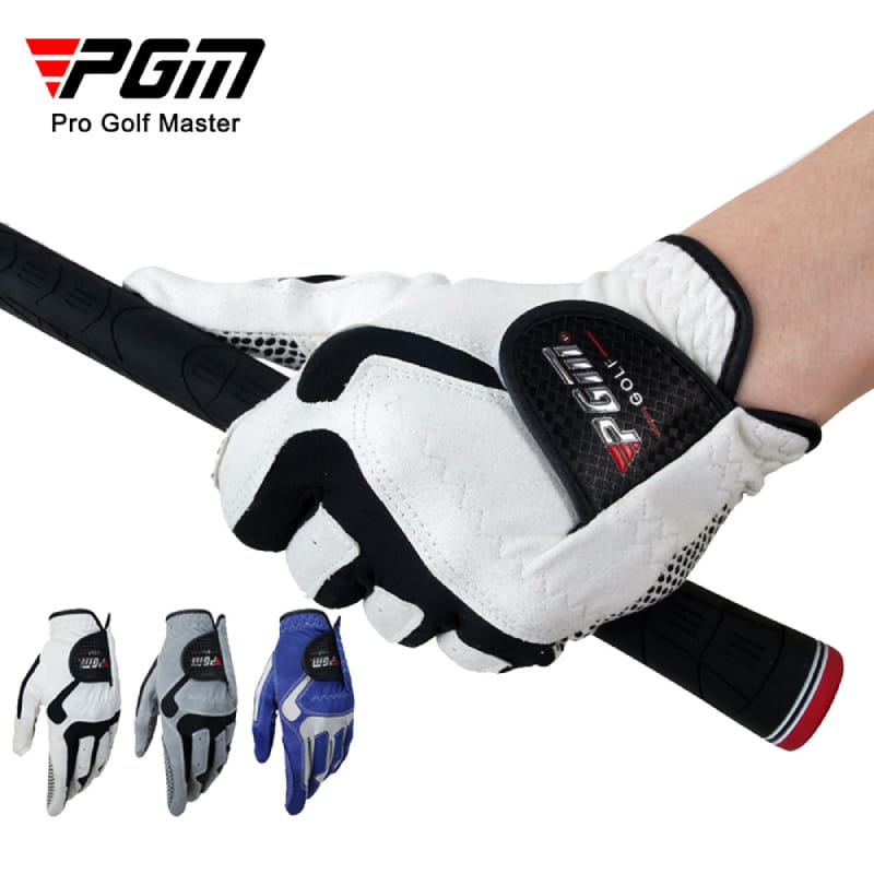 【CAIYI 凱溢】PGM 高爾夫手套 超纖布 戶外運動健身手套 防曬防滑耐磨運動手套 2
