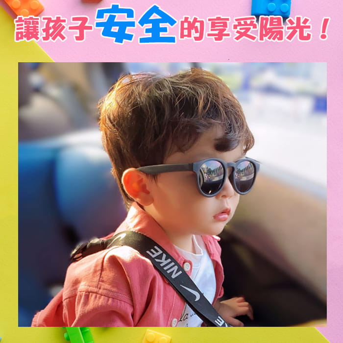 【suns】兒童彈力偏光墨鏡  抗UV (可扭鏡腳 鑑驗合格) 2