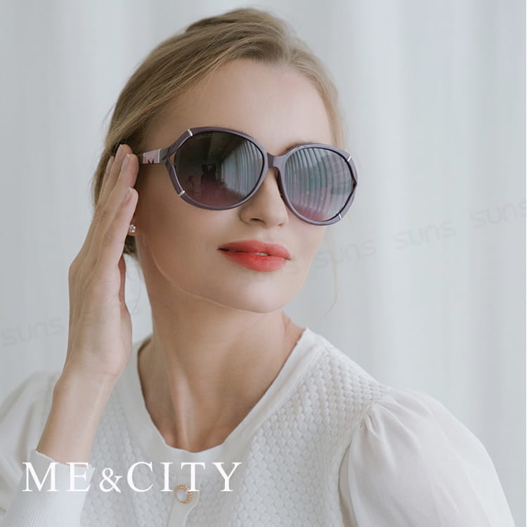 【ME&CITY】 歐美時尚簡約太陽眼鏡 UV (ME 1204 H02) 3