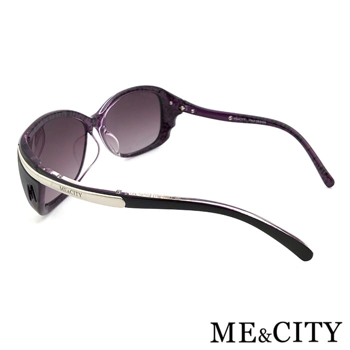 【ME&CITY】 歐美流線型漸層太陽眼鏡 抗UV (ME 1201 H03) 10