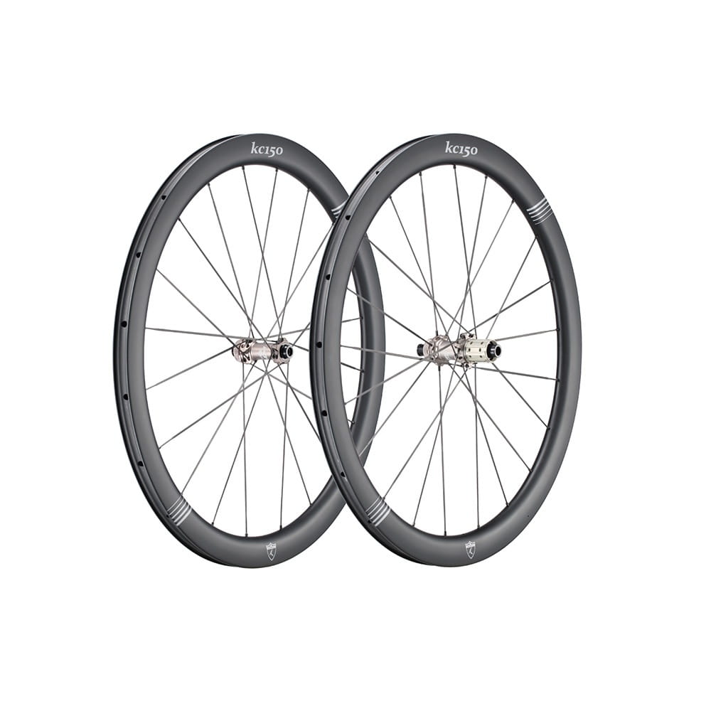 【CAIYI 凱溢】KREX 新KC150公路車碟煞版全碳纖碳輻條輪組 0