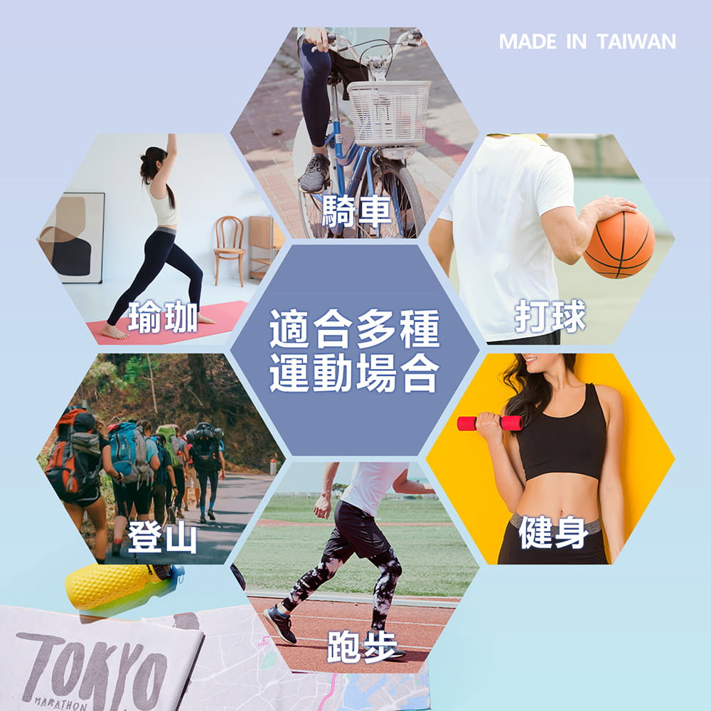 【GIAT】台灣製超細纖維瞬吸運動毛巾(新上市) 3