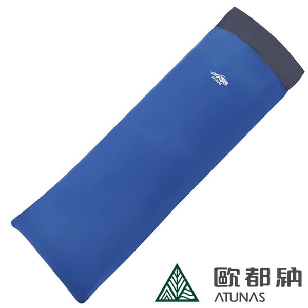 (登山屋)ATUNAS科技纖維輕量睡袋A1SBAA01N寶藍