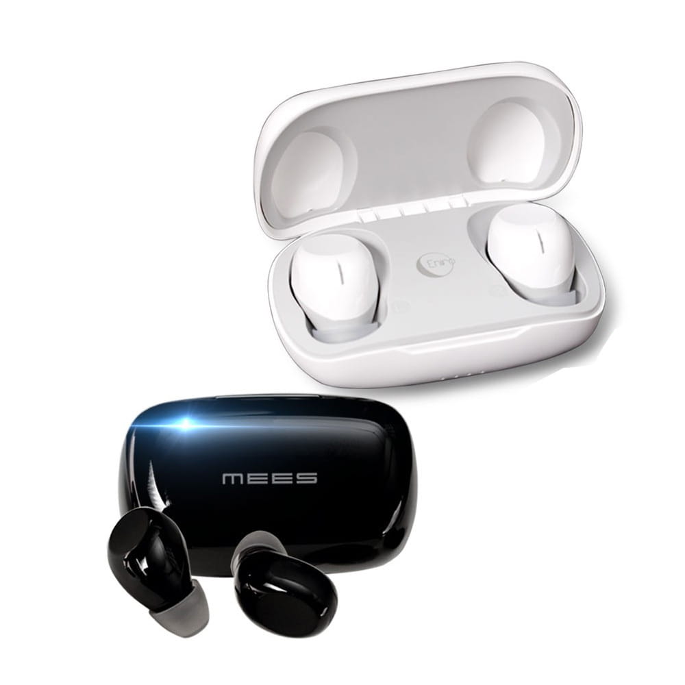 MEES T6 藍牙耳機 5.0藍牙 運動公司貨 2.4G 智能降噪防水 0