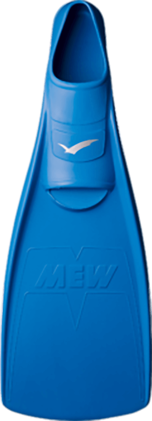 【Gull】 Made in Japan 全新套腳式蛙鞋 mew  MS 亮藍 Am blue 0