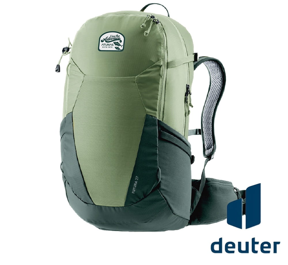 【deuter 德國】 FUTURA透氣網架背包23L(3400121A綠/50週年聯名款/登山包) 0
