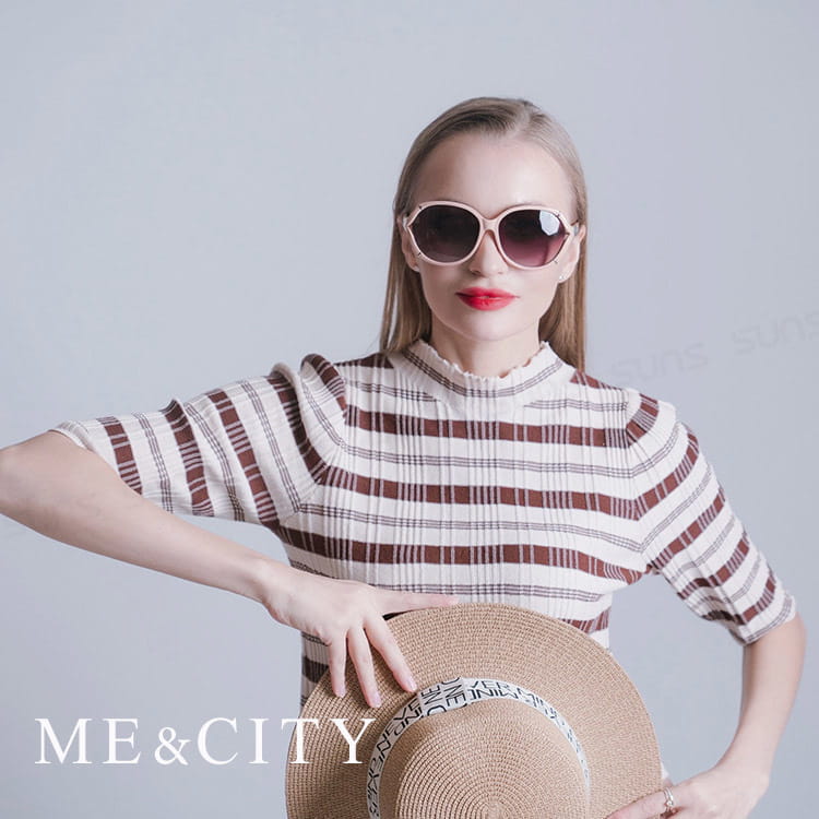 【ME&CITY】 歐美時尚簡約太陽眼鏡 UV (ME 1204 J08) 4