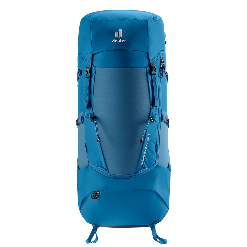 deuter 德國AIRCONTACT CORE拔熱式透氣背包60+10L(3350522藍 3