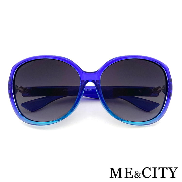 【ME&CITY】 歐美綴飾漸層系列太陽眼鏡 抗UV(ME 120010 F151) 1
