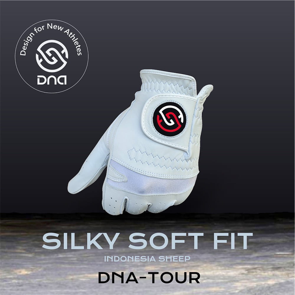 【CAIYI 凱溢】Kasco DNA-TOUR SILKY SOFT FIT 高爾夫女用小羊皮手套 2