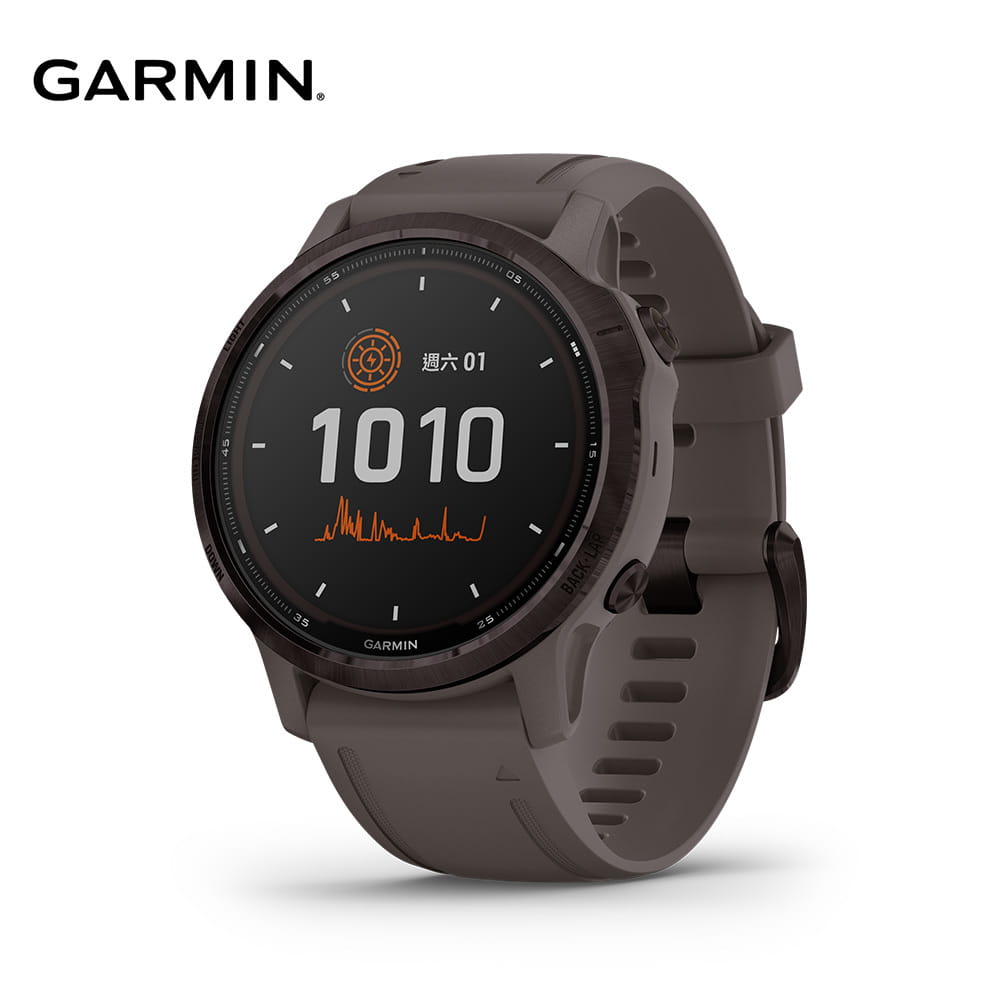 【GARMIN】Fenix 6S Pro 進階太陽能複合式運動GPS腕錶 0