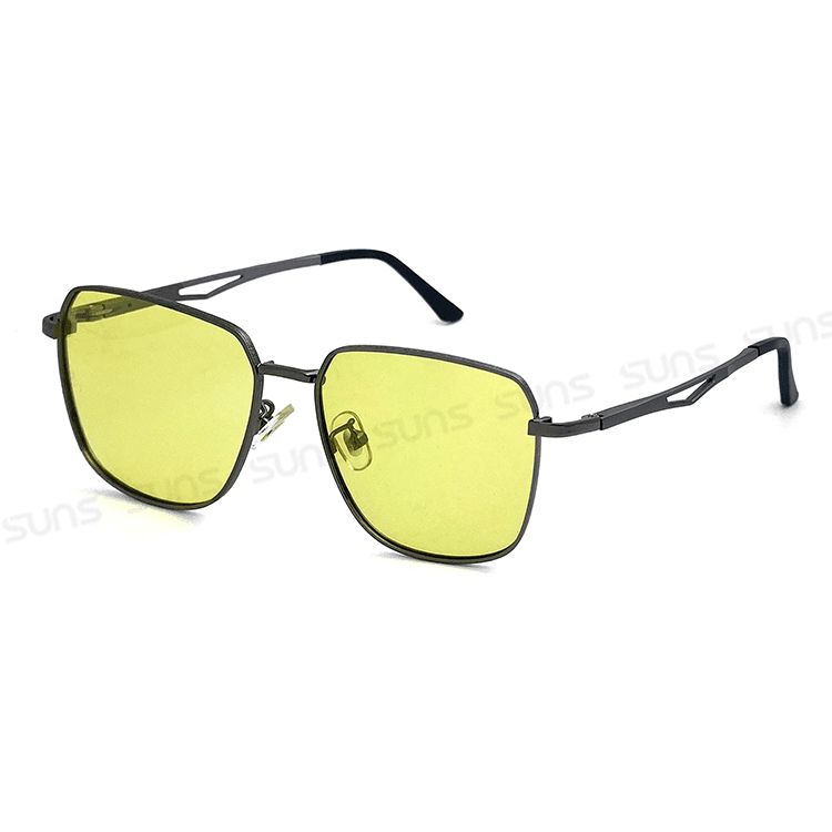 【suns】日夜兩用變色偏光太陽眼鏡 方框墨鏡 抗UV 【8057】 7