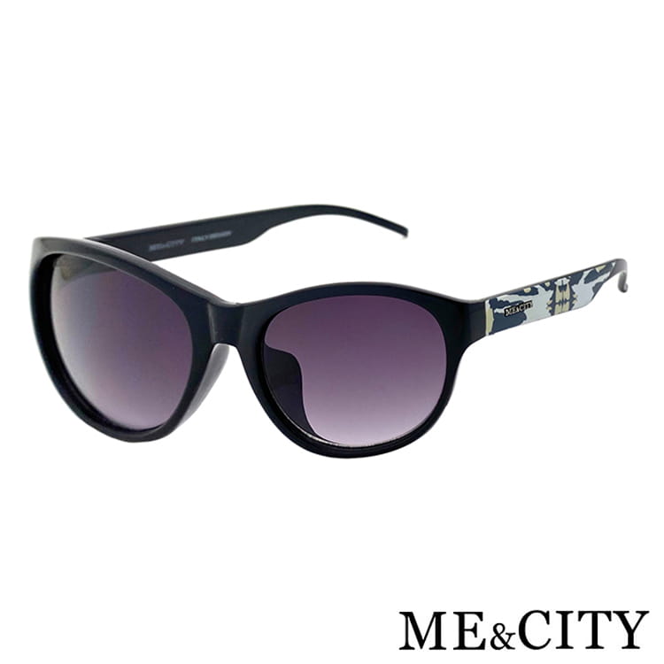 【ME&CITY】 時尚義式多彩紋樣太陽眼鏡 抗UV (ME 120005 L400) 9