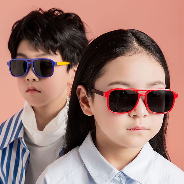 【suns】兒童偏光墨鏡 飛行員造型 抗UV (可扭鏡腳 鑑驗合格) 4