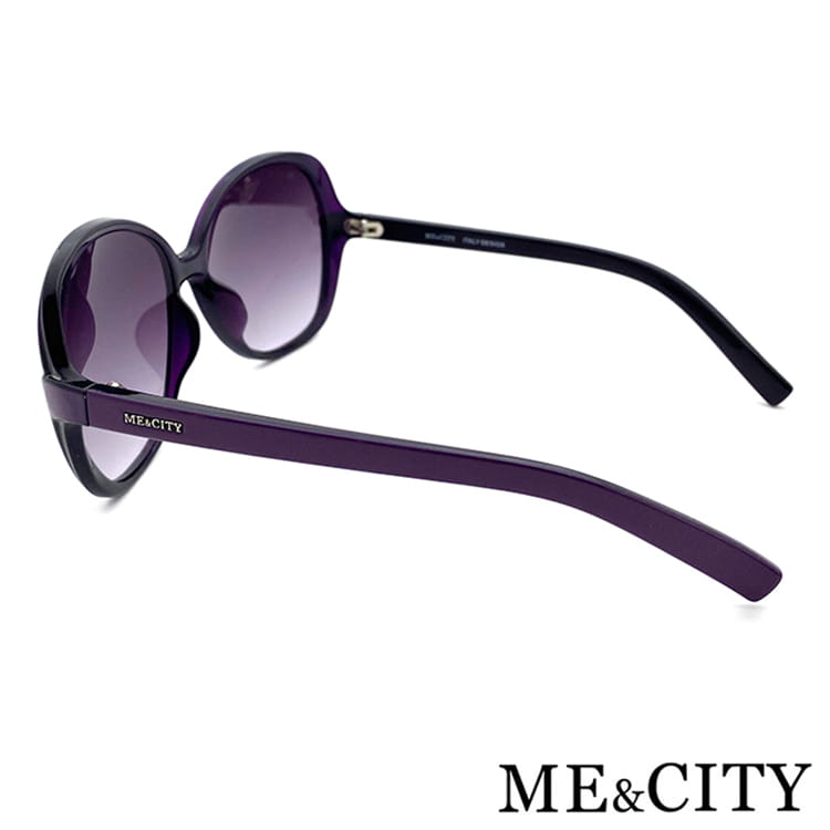 【ME&CITY】 義式浪漫雙色太陽眼鏡 抗UV400 (ME 120004 H131) 11