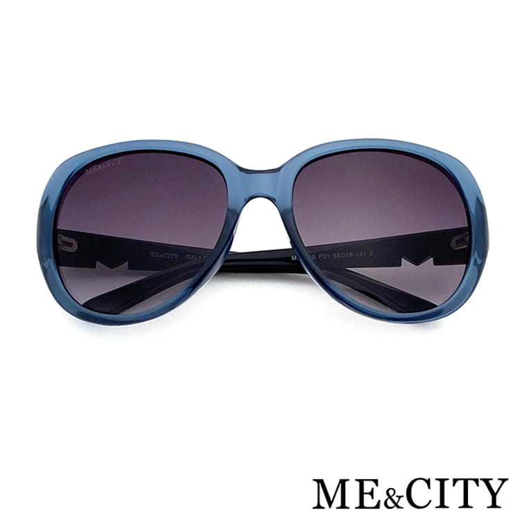 【ME&CITY】 歐美精緻M字母鑲鑽太陽眼鏡 抗UV (ME 1215 F01) 17