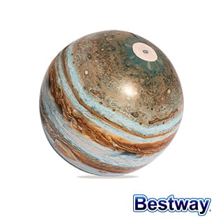【Bestway】 銀河系木星LED發光海灘球 24吋 二入一組 隨機出貨 0