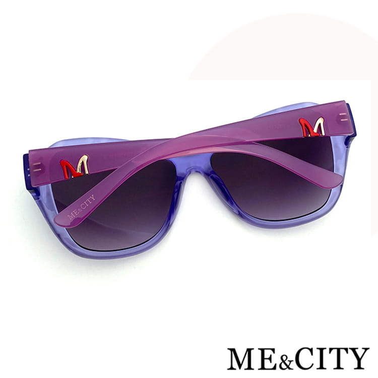 【ME&CITY】 迷情優雅歐美大框太陽眼鏡 抗UV(ME 1207 H01) 9