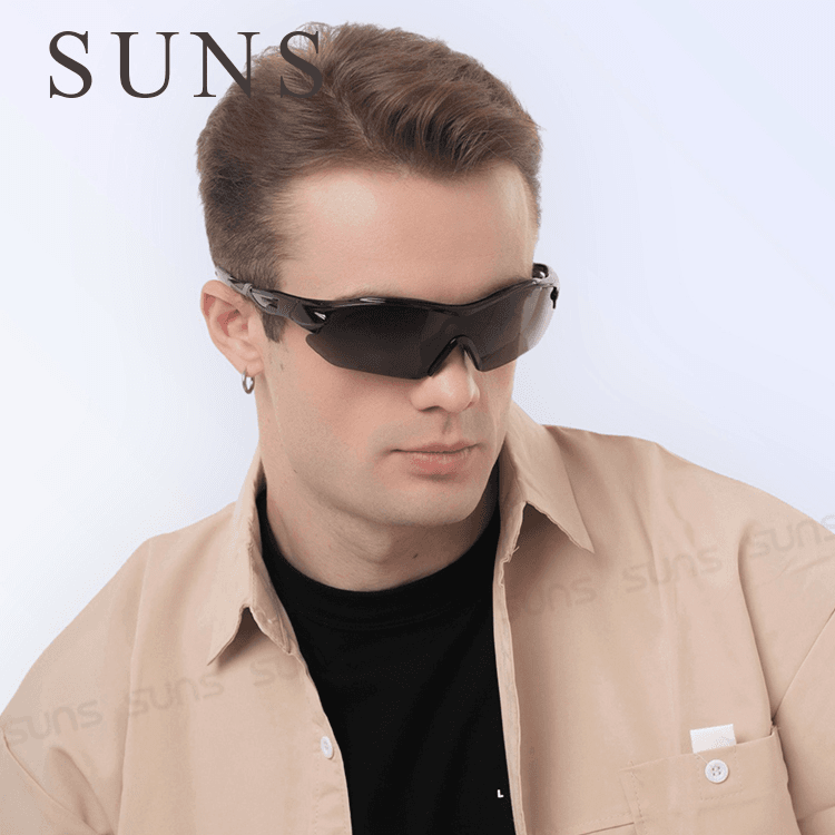 【suns】戶外偏光墨鏡 流線型REVO電鍍/防眩光/防滑/抗UV紫外線 S203 3