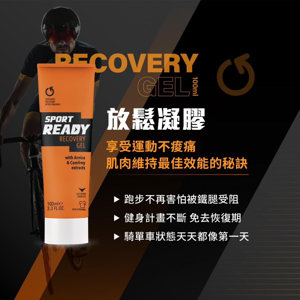 【Sport Ready】舒緩放鬆凝膠100ml(舒緩凝膠) 2