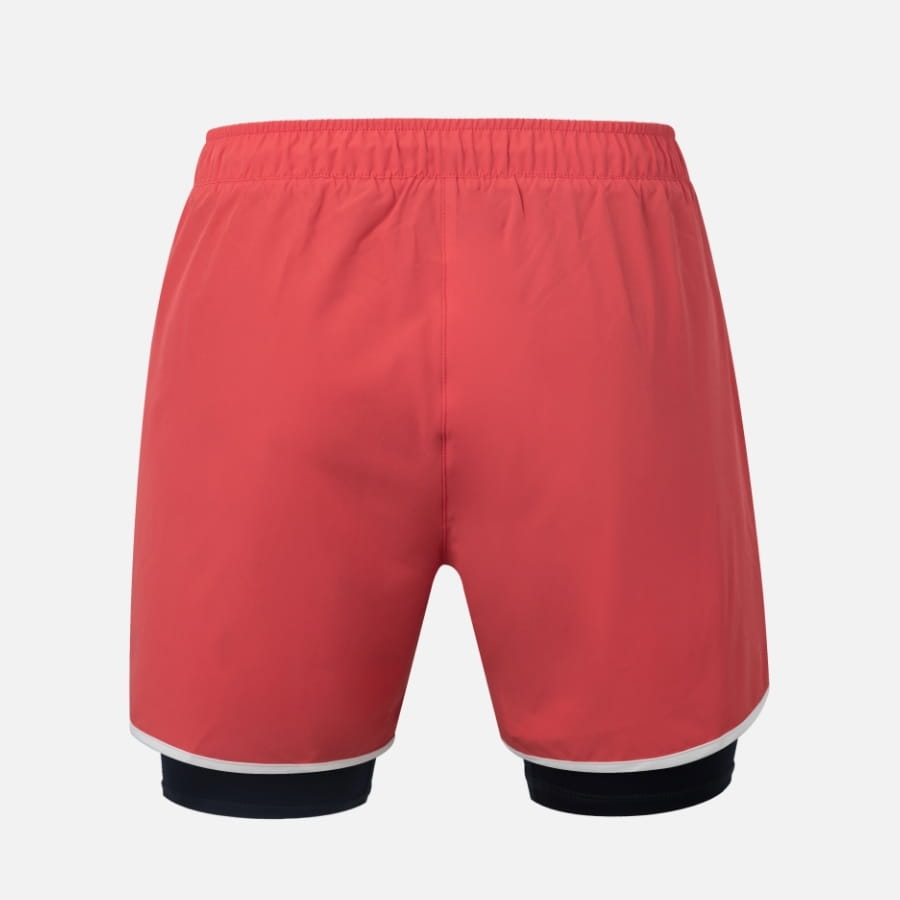 【BARREL】悠閒男款兩件式海灘褲 #SOFT RED 6
