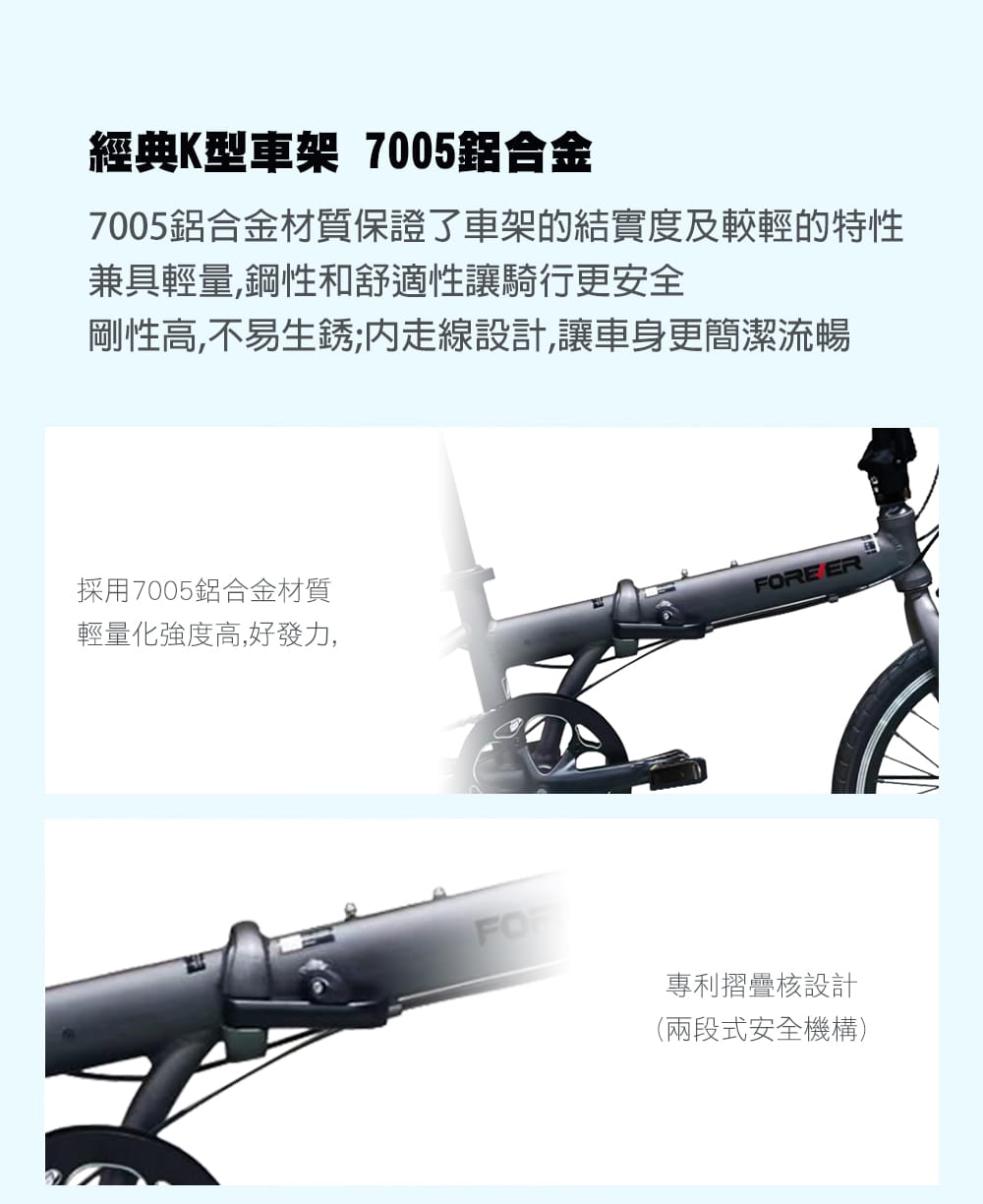 BIKEDNA MG1 20吋52T CNC大盤 8速SHIMANO城市通勤折疊自行車便捷換檔 3