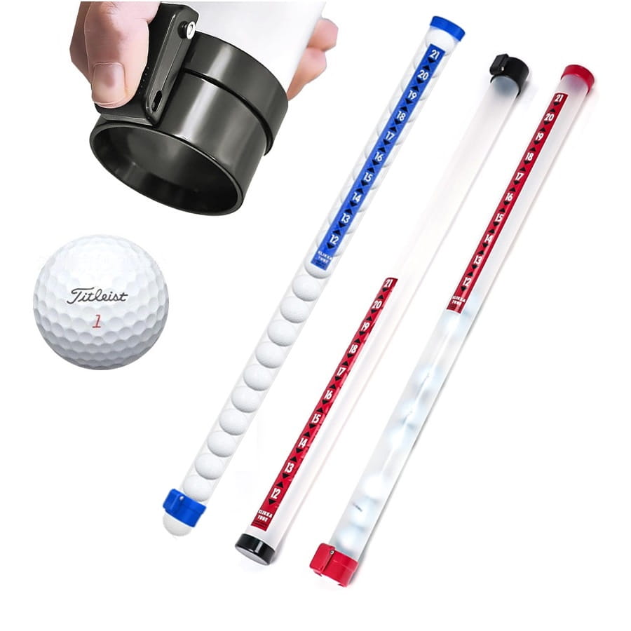 高爾夫透明撿球筒 21粒球撿球器 撿球免彎腰 輕巧好攜帶【GF07001】 10