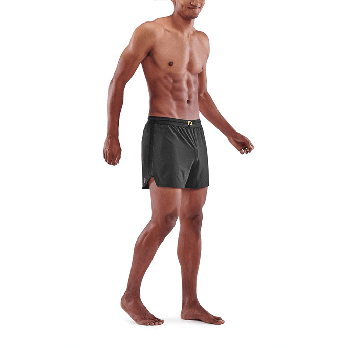 【澳洲SKINS壓縮服飾】澳洲SKINS-3系列訓練級跑步短褲(男)黑色ST0150009 6