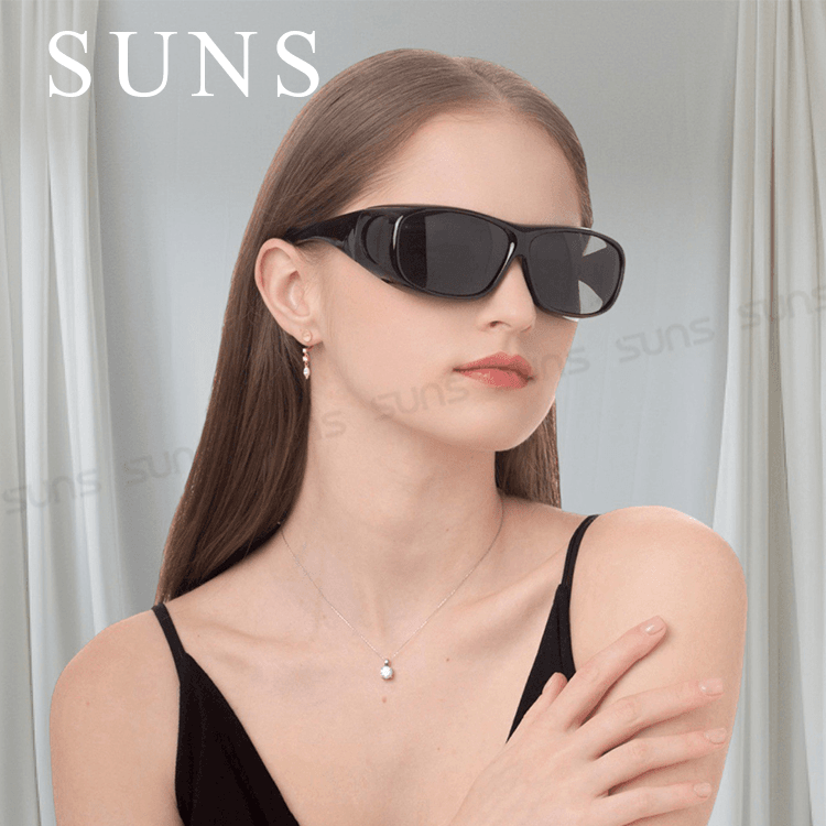 【suns】MIT偏光太陽眼鏡 酒紅色 抗UV400 (可套鏡) 2