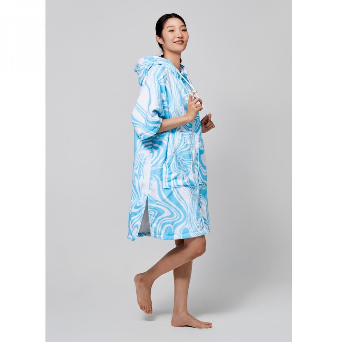 【BARREL】海洋系列毛巾衣 #MARBLE BLUE 0