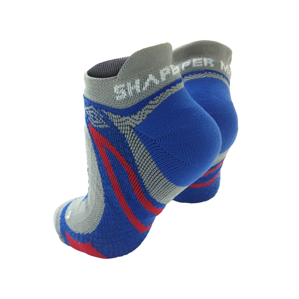 【Shaper Man】越野運動襪灰藍 L-XL 25-28cm 0