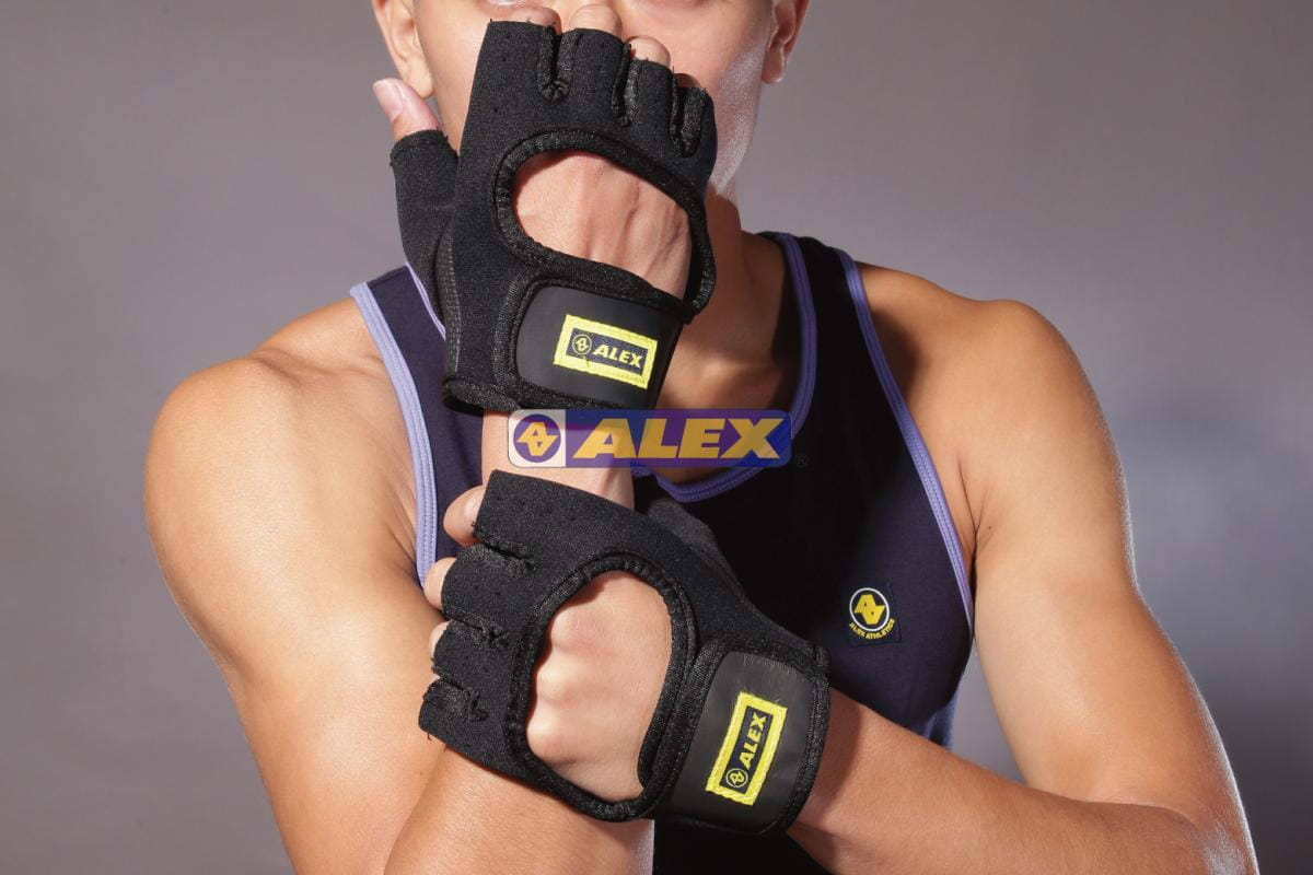 【ALEX】  A05第二代強力健力手套 重量訓練手套 健身手套 重訓手套 5