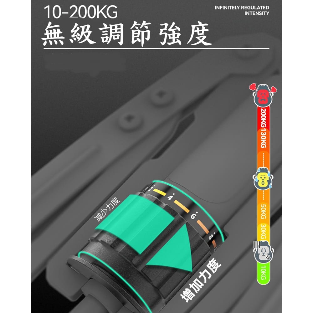 【CAIYI 凱溢】Caiyi 計數液壓臂力器 臂力訓練器 臂力器 腹肌訓練器 10
