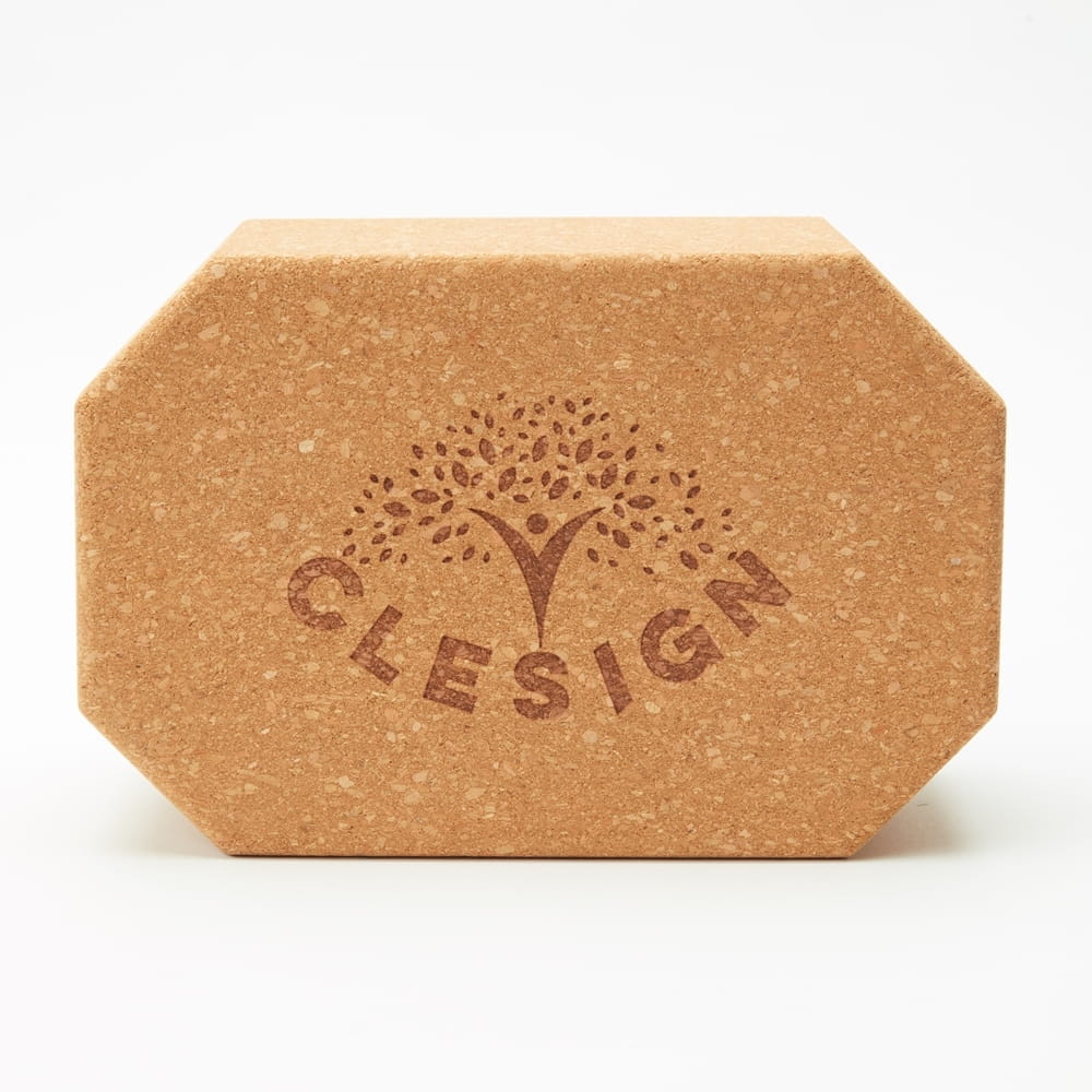【Clesign】Cork block 無限延伸軟木瑜珈磚 1
