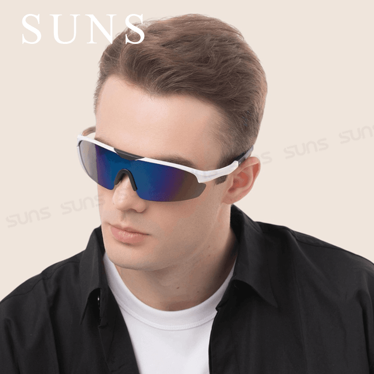 【suns】大框絢彩運動偏光墨鏡 防眩光/防滑/抗UV400 S249 2