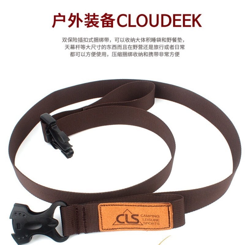 【CLS】雙保險插扣式綑綁帶 120cm (悠遊戶外) 1