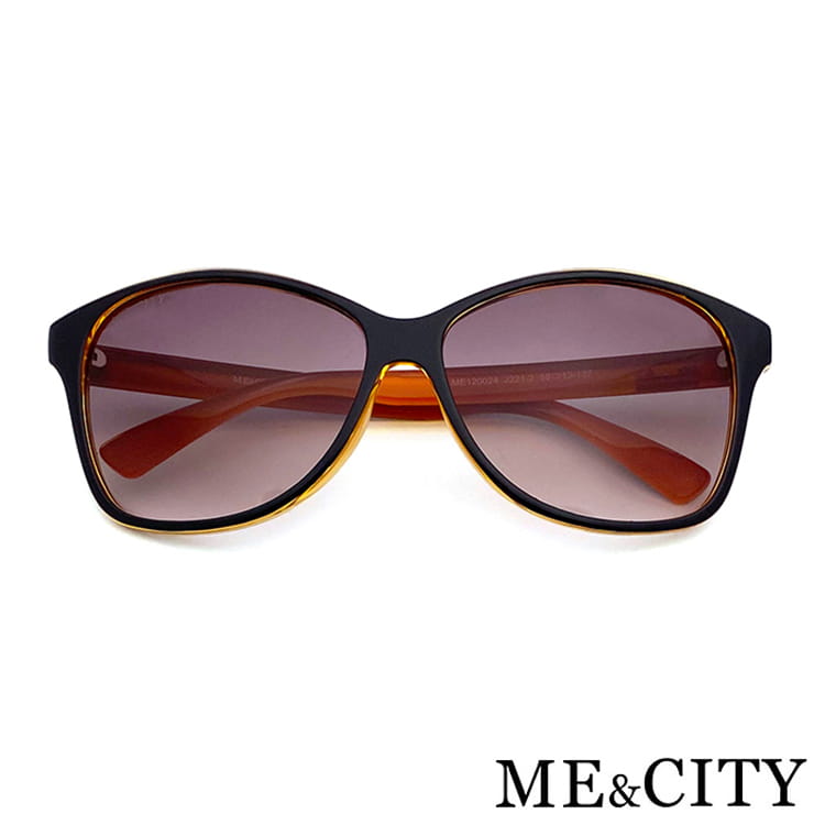 【ME&CITY】 極簡約雙色時尚太陽眼鏡 抗UV (ME 120024 J221) 19