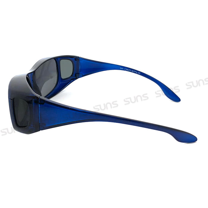 【suns】深寶藍偏光太陽眼鏡  抗UV400 (可套鏡) 7