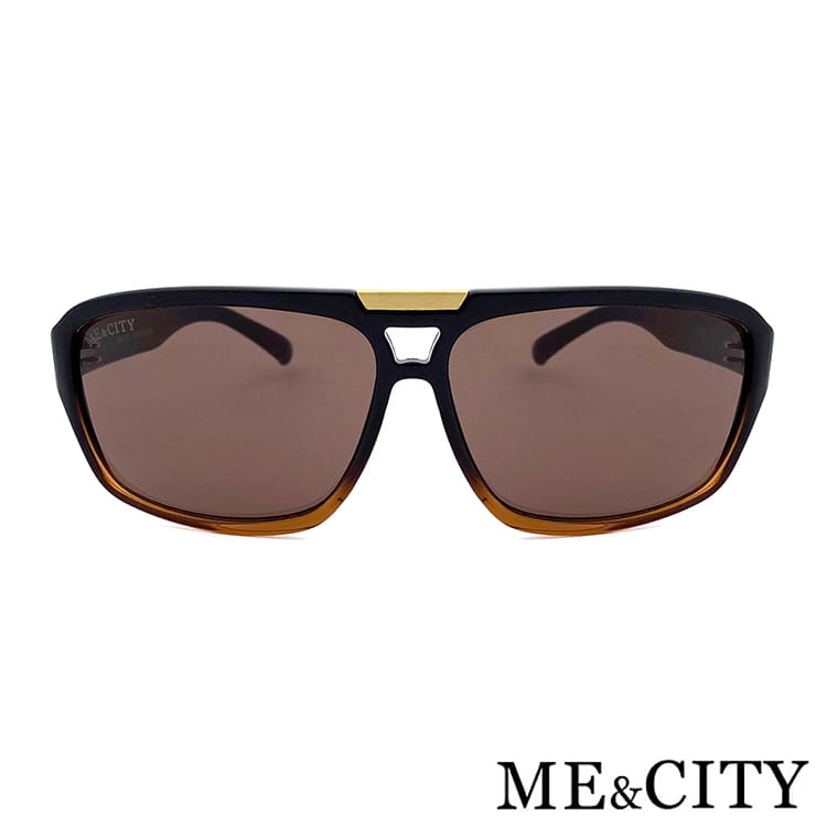 【ME&CITY】 復古紳士飛官框太陽眼鏡 抗UV400 (ME 1105 J05) 2